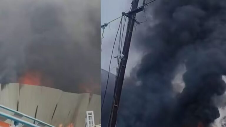 MP News: लेक व्यू पार्क कॉलोनी में गैराज में आग लगी, विस्फोट की आवाजें सुनाई दी