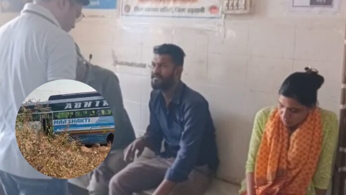 MP News: बड़वानी हाईवे पर तेज रफ्तार बस अनियंत्रित होकर खेत में जा घुसी, कई यात्री घायल