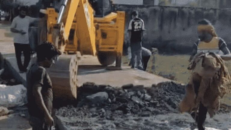 MP News: भोपाल में नई सड़क 24 घंटे में टूटी, लोक निर्माण विभाग की लापरवाही फिर उजागर