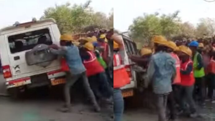 MP News: सिंगरौली के अडाणी पावर प्लांट में मजदूरों का बवाल, आग लगाकर किया भारी नुकसान