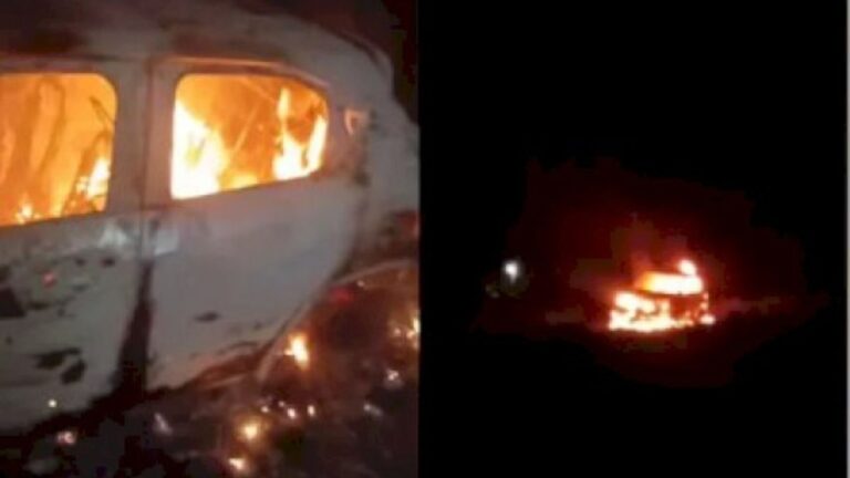 MP News: सागर में कार में आग लगने से महिला की संदिग्ध मौत, पति पर हत्या का आरोप