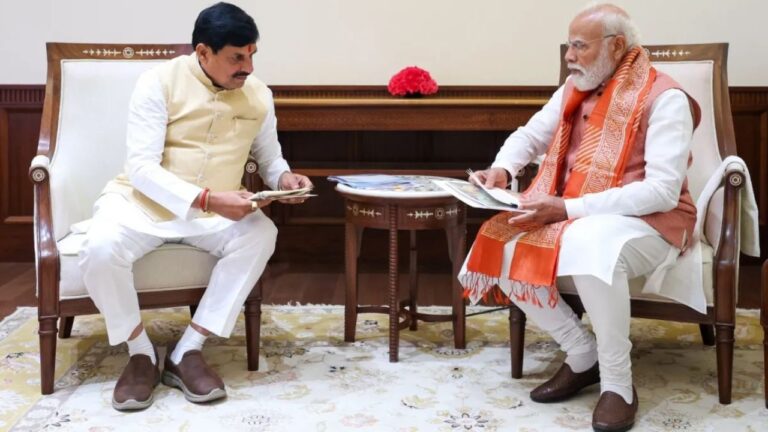 MP News: किसान कल्याण वर्ष पर मोदी से मार्गदर्शन प्राप्त करने पहुंचे मुख्यमंत्री मोहन यादव नई दिल्ली