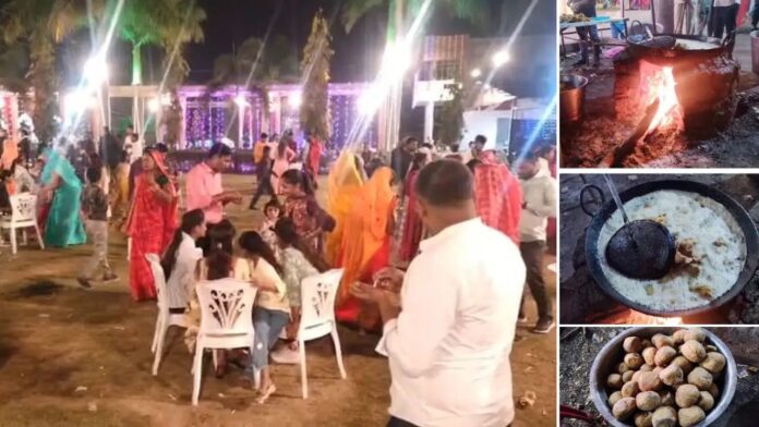 MP News: भोपाल में शादी का रिसेप्शन, गैस संकट के कारण पारंपरिक दाल-बाफले बने खास