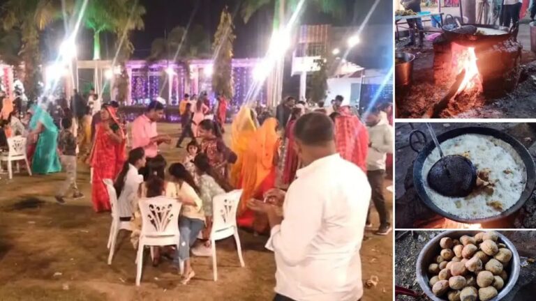MP News: भोपाल में शादी का रिसेप्शन, गैस संकट के कारण पारंपरिक दाल-बाफले बने खास