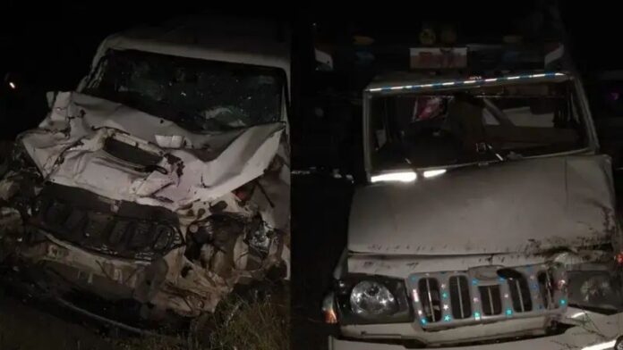 MP News: रात में बड़ा सड़क हादसा, पिकअप और SUV टक्कर से मचा कोहराम