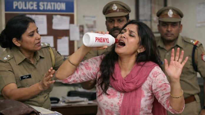 MP News: 15 लाख की ज्वेलरी लूट केस में बड़ा ट्विस्ट, महिला ने थाने में किया हाईवोल्टेज ड्रामा