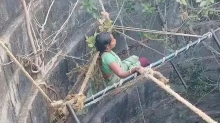 MP News: बड़वानी में दिल दहला देने वाली घटना, खटिया और रस्सी से बचाई गई महिला