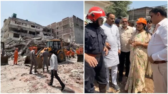 Saket Building Collapses: साकेत मेट्रो के पास पांच मंजिला इमारत ढही, चार की मौत से मचा हड़कंप