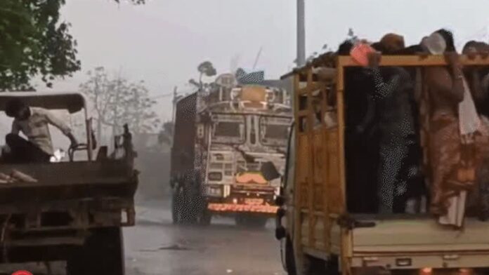 MP Weather: 39 जिलों में तूफानी हवाओं और ओलावृष्टि का मौसम विभाग ने दिया अलर्ट