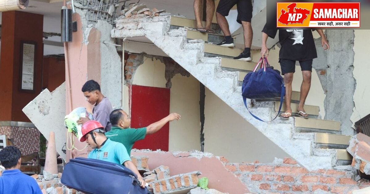 इंडोनेशिया में भीषण भूकंप का कहर, 38 लोगों की मौत और भारी तबाही