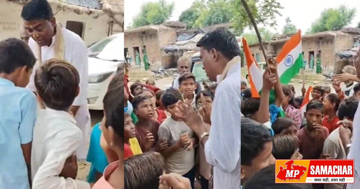 स्वतंत्रता दिवस पर बच्चों ने मंत्री का काफिला रोककर मांगी बुनियादी सुविधाएं