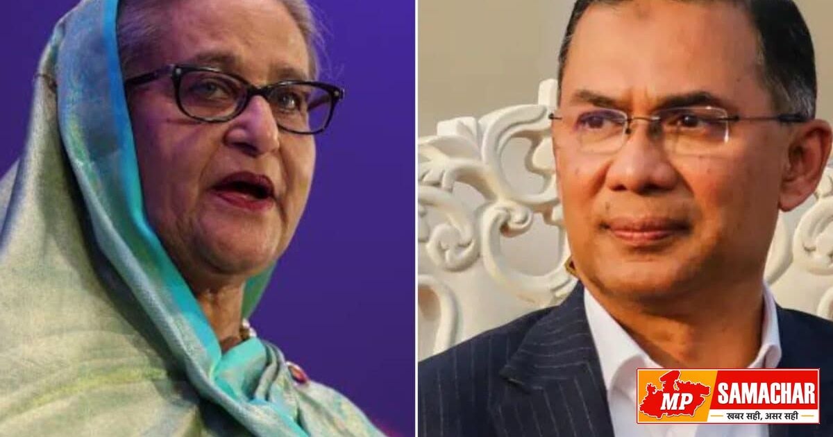 बांग्लादेश की भारत से शेख हसीना के प्रत्यर्पण की मांग, तारिक रहमान के दौरे पर सस्पेंस