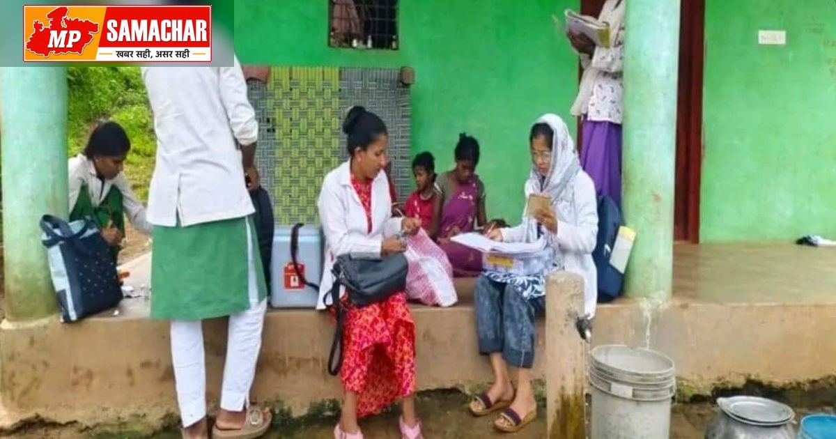 बालाघाट: दशकों बाद नक्सल प्रभावित गांवों में पहुंची स्वास्थ्य सेवा, 125 बच्चों को मिला नया जीवन