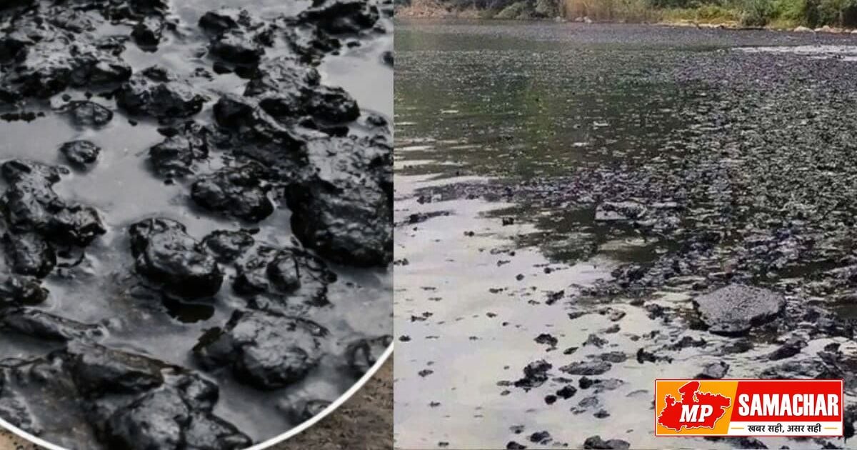 इंडोनेशिया में भूकंप के बाद झील का रंग हुआ काला, रहस्यमयी पदार्थ से दहशत