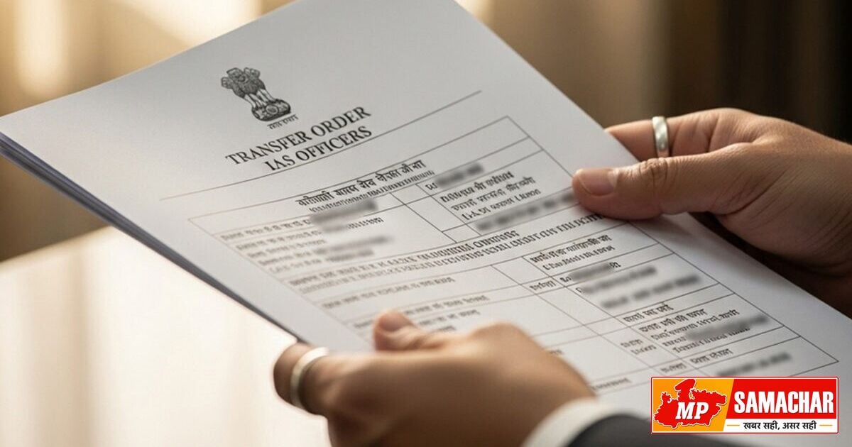 छत्तीसगढ़ में बड़ा प्रशासनिक फेरबदल: 6 जिलों के बदले कलेक्टर, कई विभागों में नई नियुक्तियां