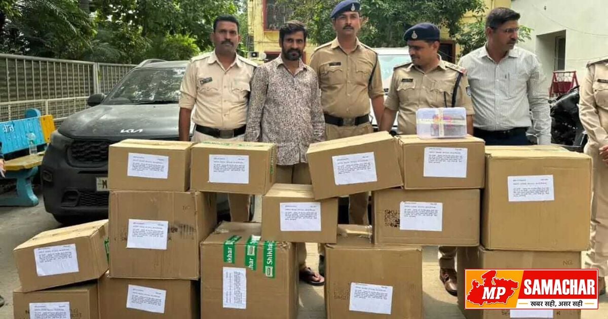 उज्जैन सिगरेट गोदाम चोरी का पर्दाफाश: 31 लाख से अधिक का माल बरामद, दो गिरफ्तार