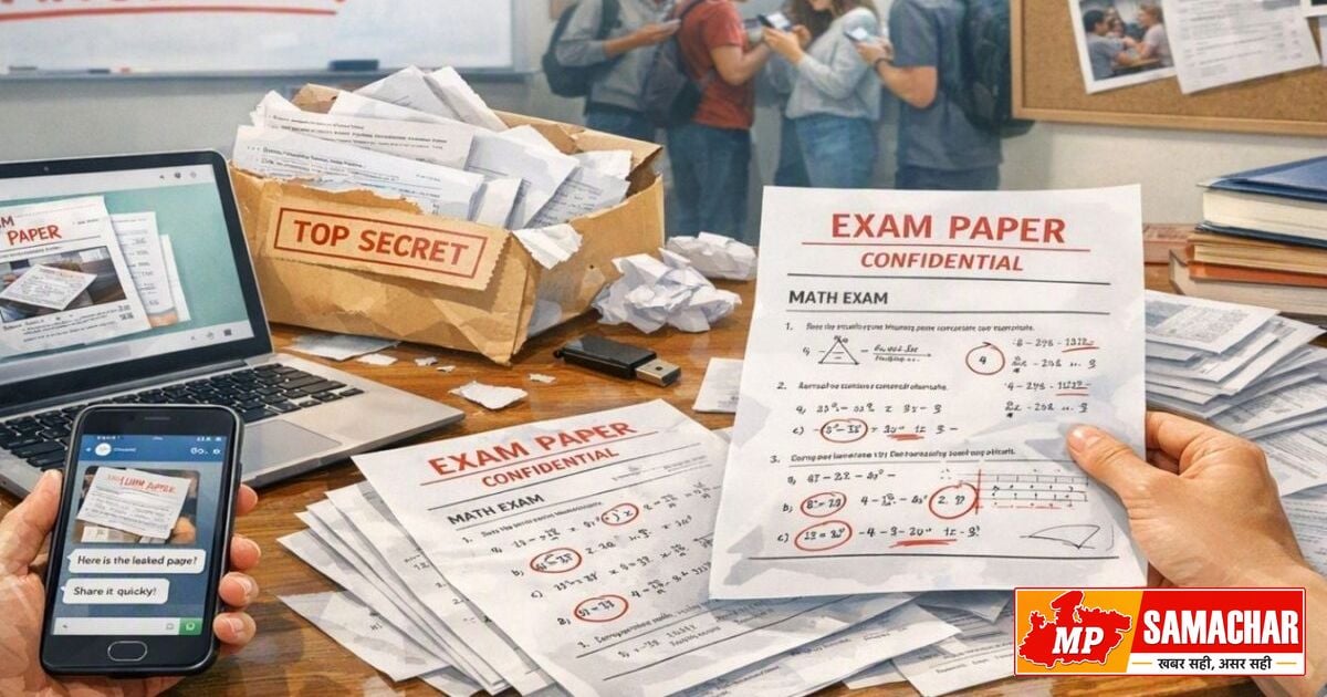 छत्तीसगढ़ में हाई-टेक नकल का पर्दाफाश: प्रोफेसर ने ऐसे रची पेपर लीक की साजिश