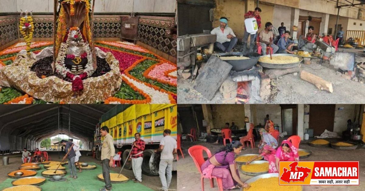 आगर-मालवा में बाबा बैजनाथ की 48वीं भव्य सवारी आज, सवा लाख भक्तों के लिए महाप्रसाद की तैयारी