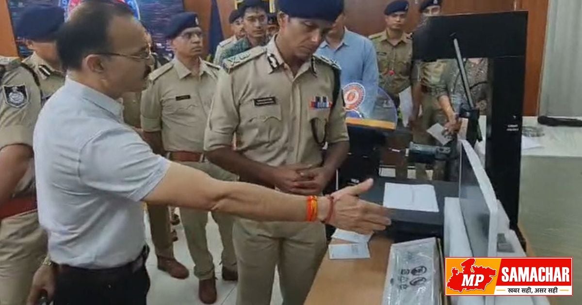 इंदौर पुलिस का आधुनिकीकरण: अपराधों की सटीक जांच के लिए मिले अत्याधुनिक उपकरण