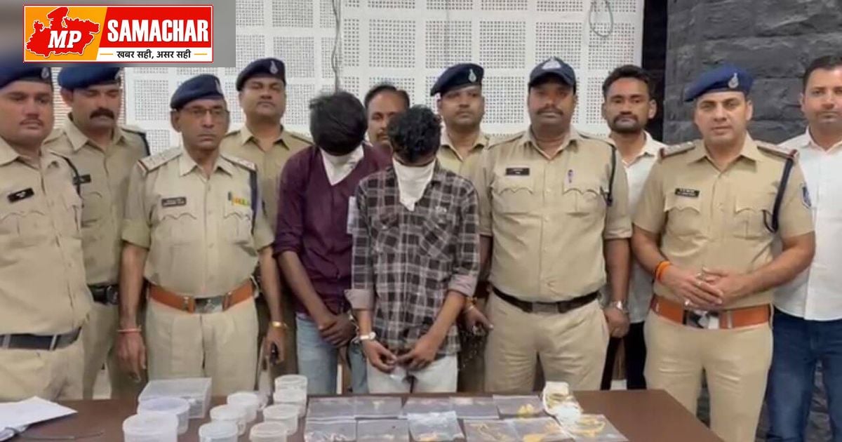 इंदौर में सूने मकानों को निशाना बनाने वाले दो शातिर चोर गिरफ्तार, 25 लाख का माल बरामद