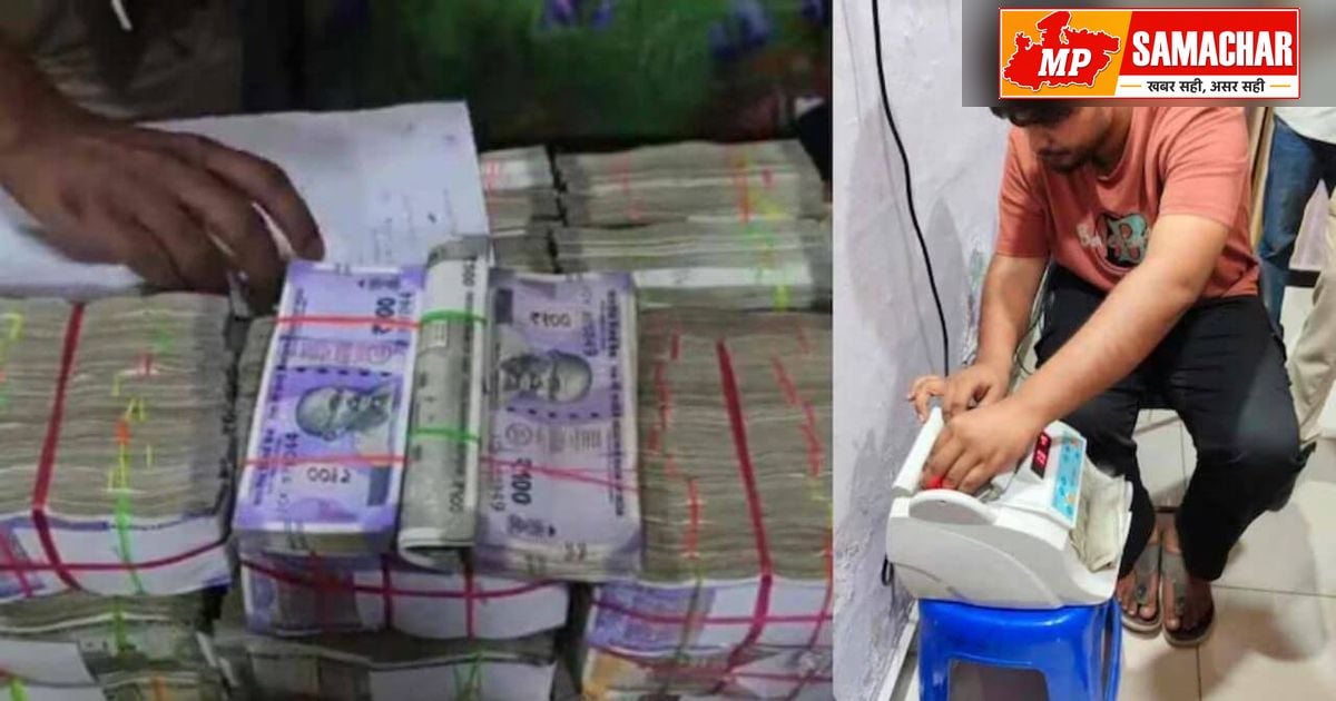 रतलाम में बिना नंबर की क्रेटा से बरामद हुआ 73 लाख से ज्यादा का कैश