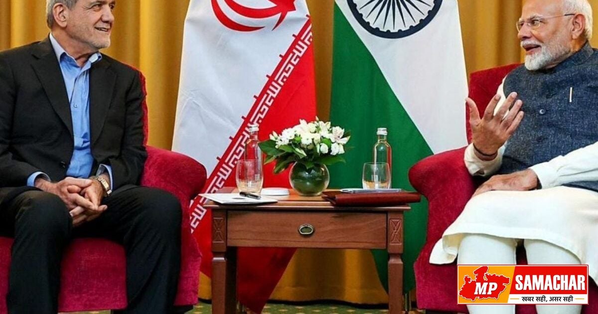 ईरान-इजरायल तनाव के बीच पीएम मोदी और राष्ट्रपति पजेश्कियन की पहली मुलाकात, कूटनीतिक हलचल तेज