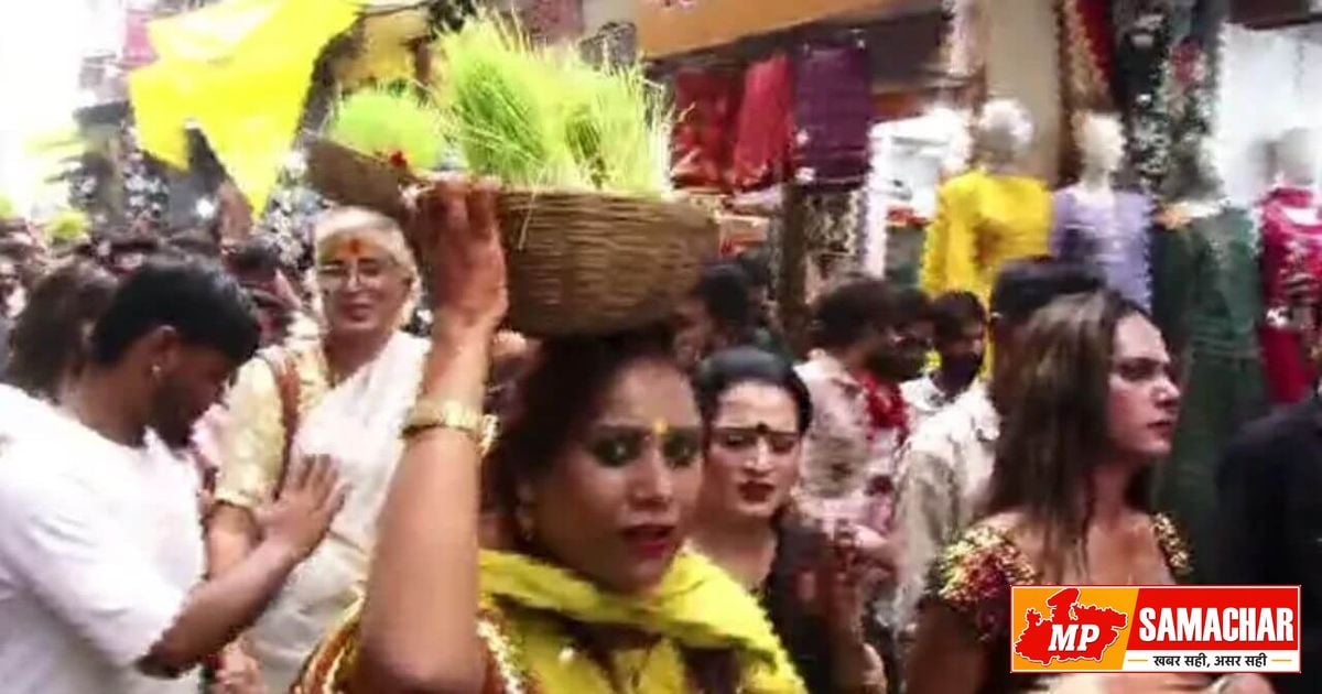 भोपाल: किन्नर समाज ने पारंपरिक उत्साह के साथ मनाया भुजरिया पर्व, मांगी सुख-समृद्धि