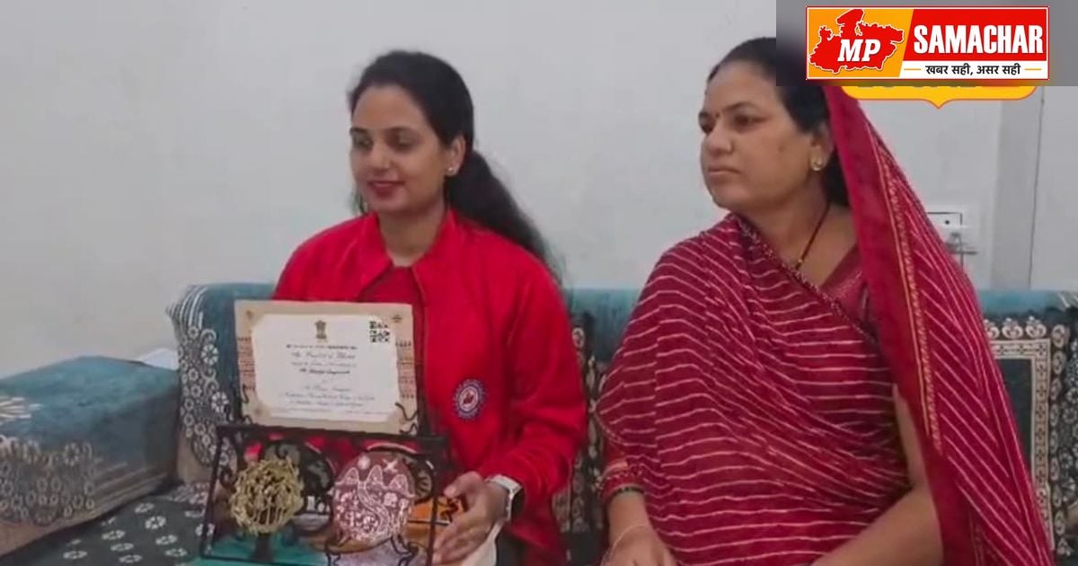 बिना तैराकी बच्ची की जान बचाने वाली उज्जैन की हेमलता राष्ट्रपति भवन में होंगी सम्मानित