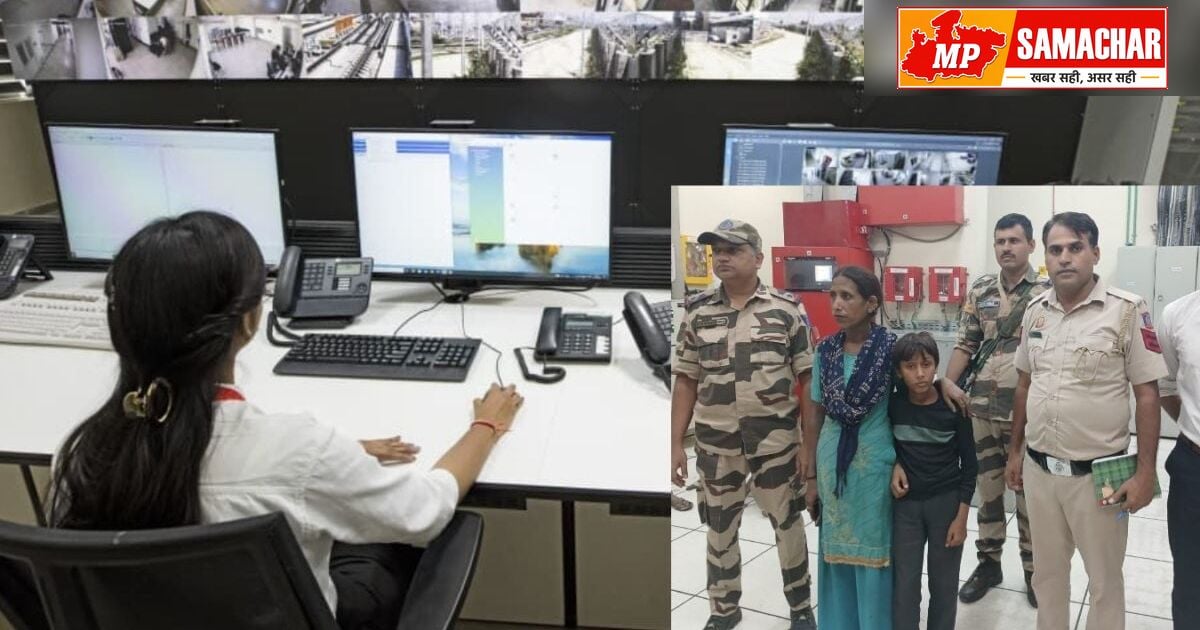 साहिबाबाद स्टेशन पर मिला अकेला बच्चा, रेलवे कर्मियों ने जानी पूरी कहानी