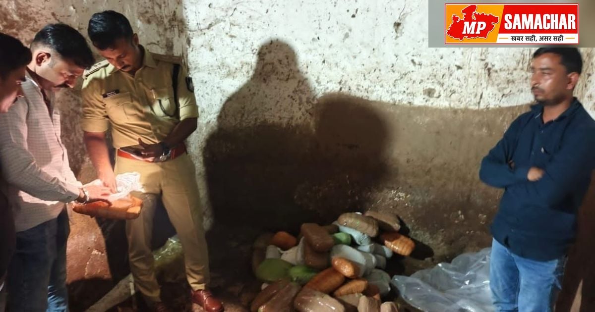 सिंगरौली: सरकारी स्कूल के टॉयलेट से लाखों का गांजा और शराब जब्त, दो गिरफ्तार