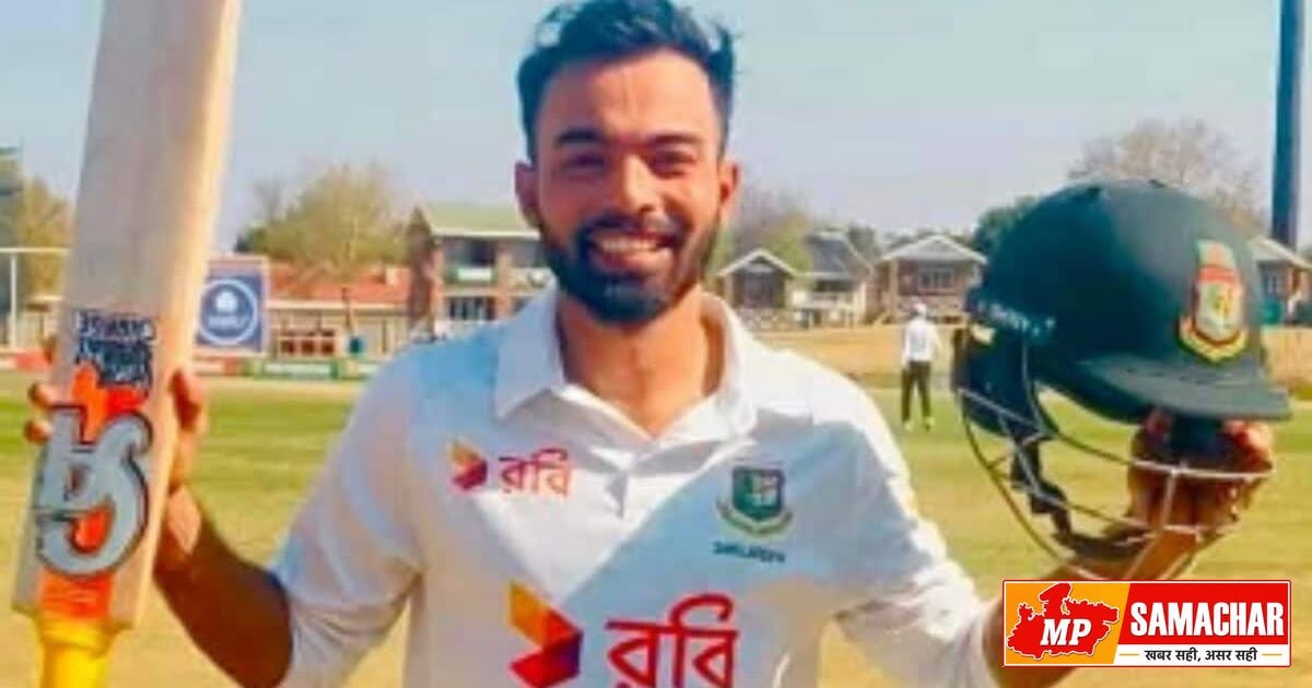 तौहीद हृदय का ऐतिहासिक कारनामा: विदेशी सरजमीं पर जड़ा पहला तिहरा शतक