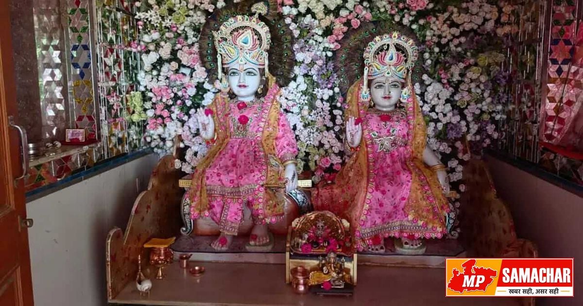 जन्माष्टमी पर सज-धज कर तैयार हुआ उज्जैन का मित्रविंदा धाम, जानिए क्या है मान्यता
