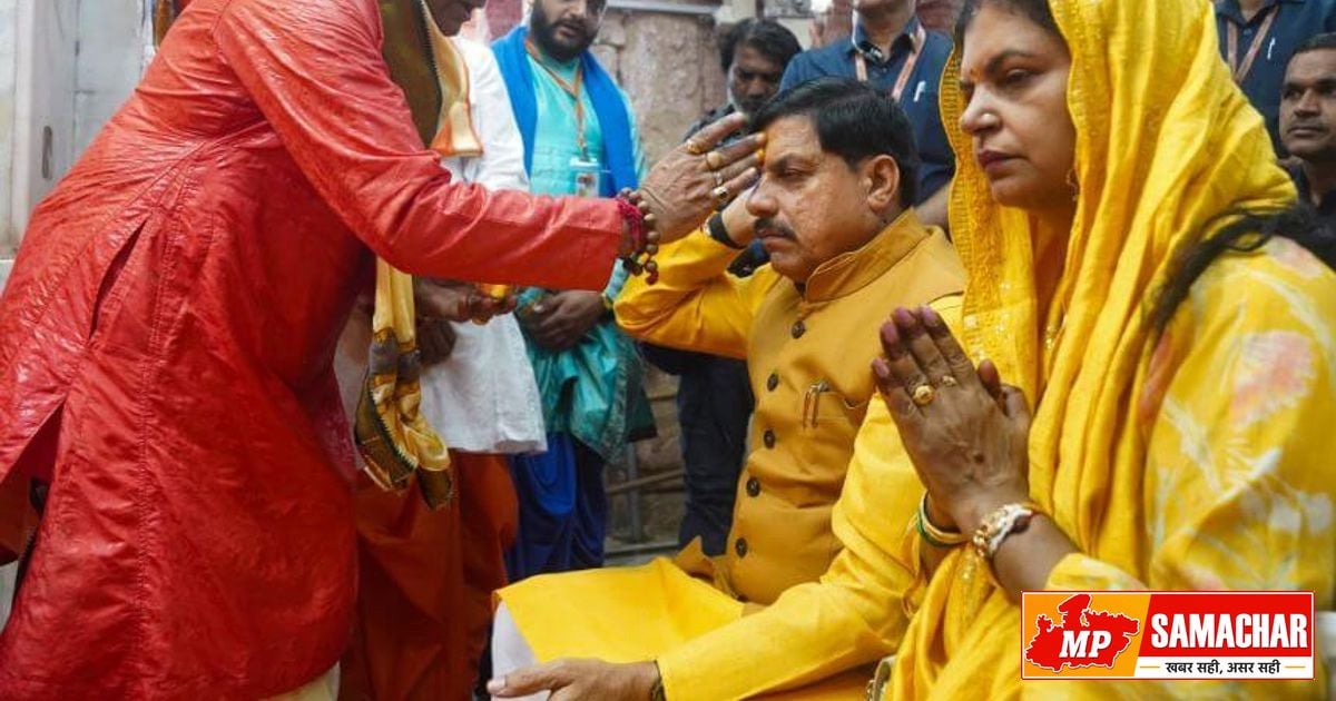 द्वारकाधीश पहुंचे सीएम मोहन यादव, धार्मिक पर्यटन को बढ़ावा देने पर दिया जोर
