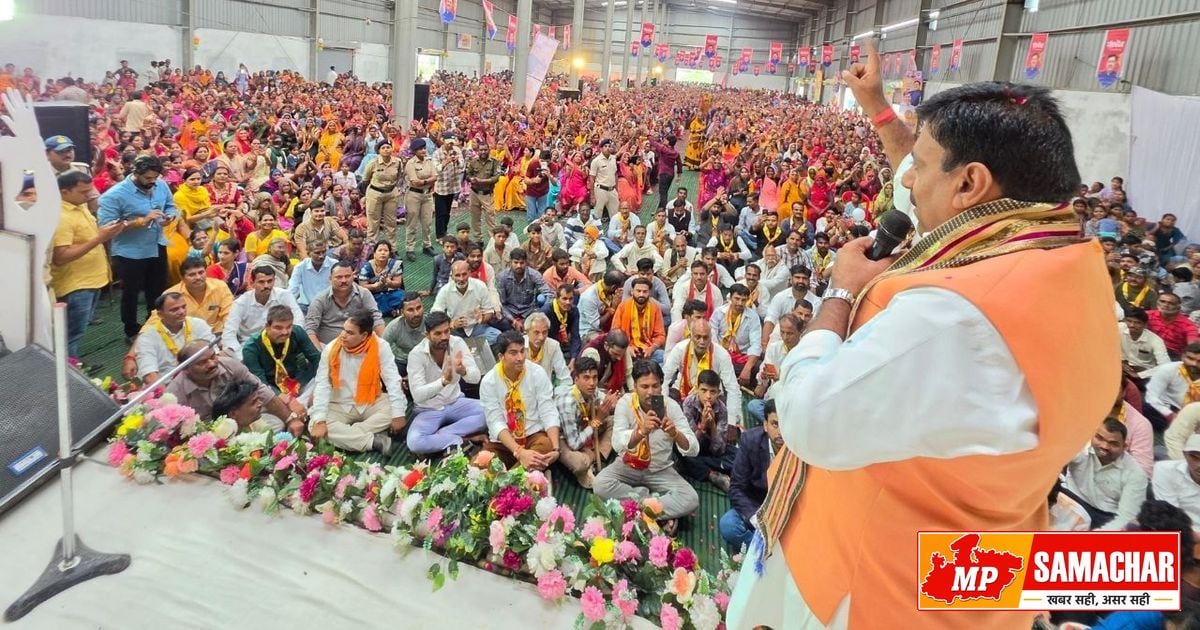 हुजूर विधानसभा में रक्षाबंधन का भव्य आयोजन: सवा लाख से अधिक बहनों ने विधायक रामेश्वर शर्मा को बांधी राखी